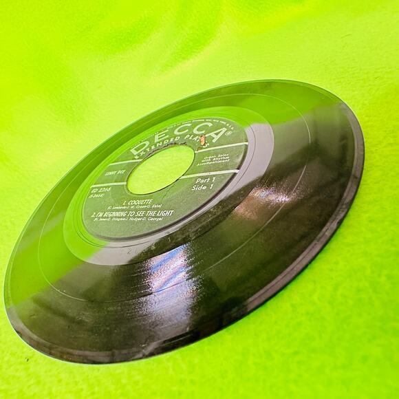 LENNY DEE Coquette / Beginning See Light / Chinatown / Charmaine 45rpm EP - Picture 8 of 9